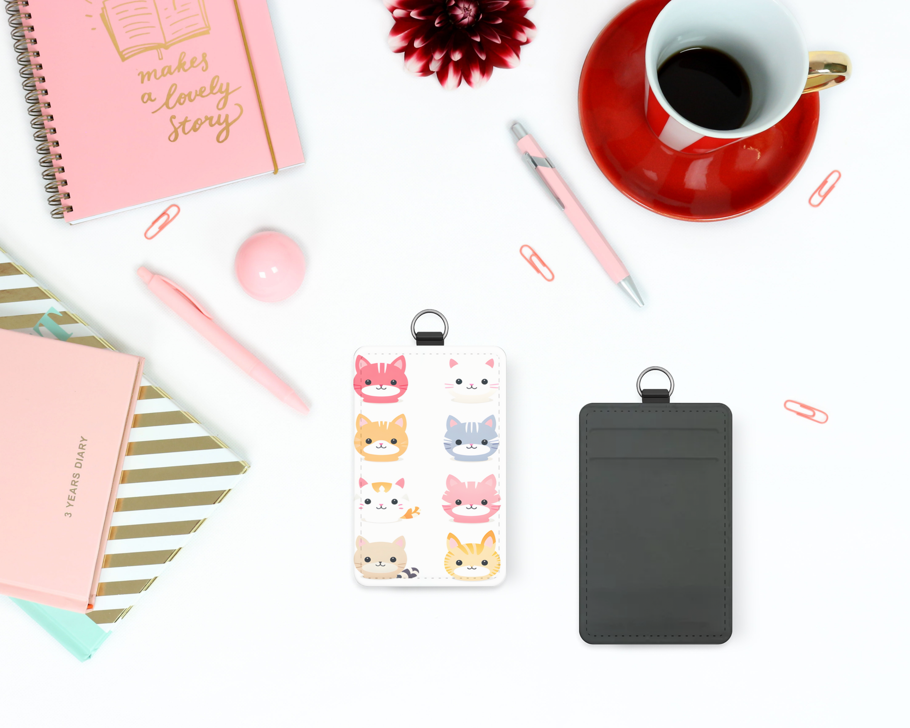 KITTY CAT CARD WALLET