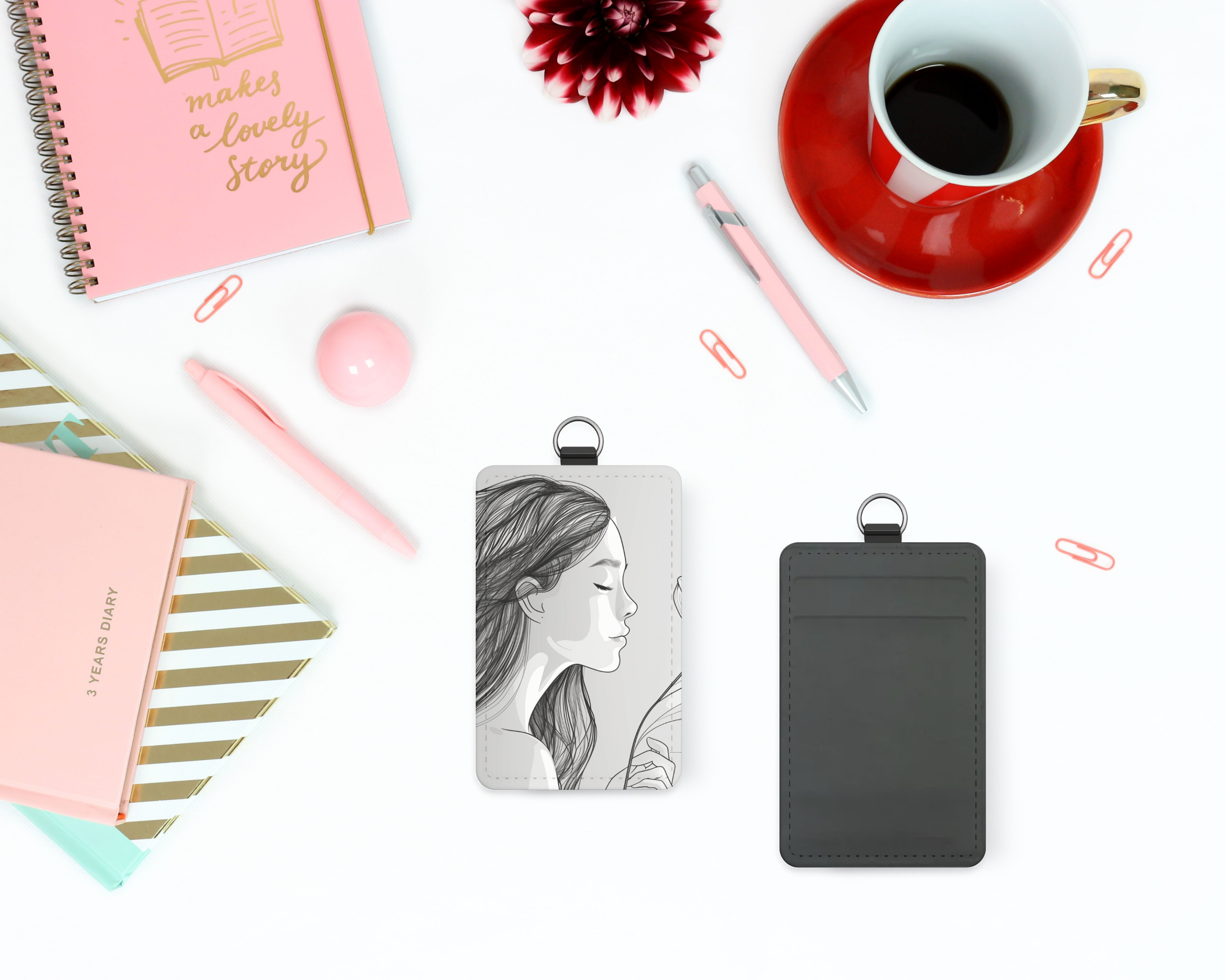 WIND IN YOUR HAIR CARD WALLET