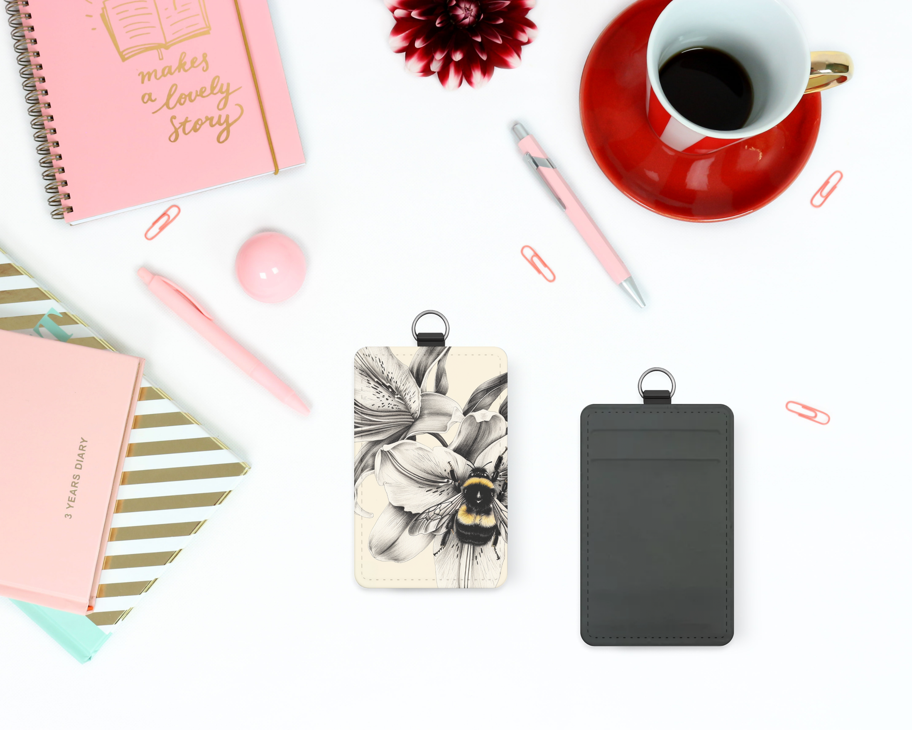 BUMBLE BEE CARD WALLET