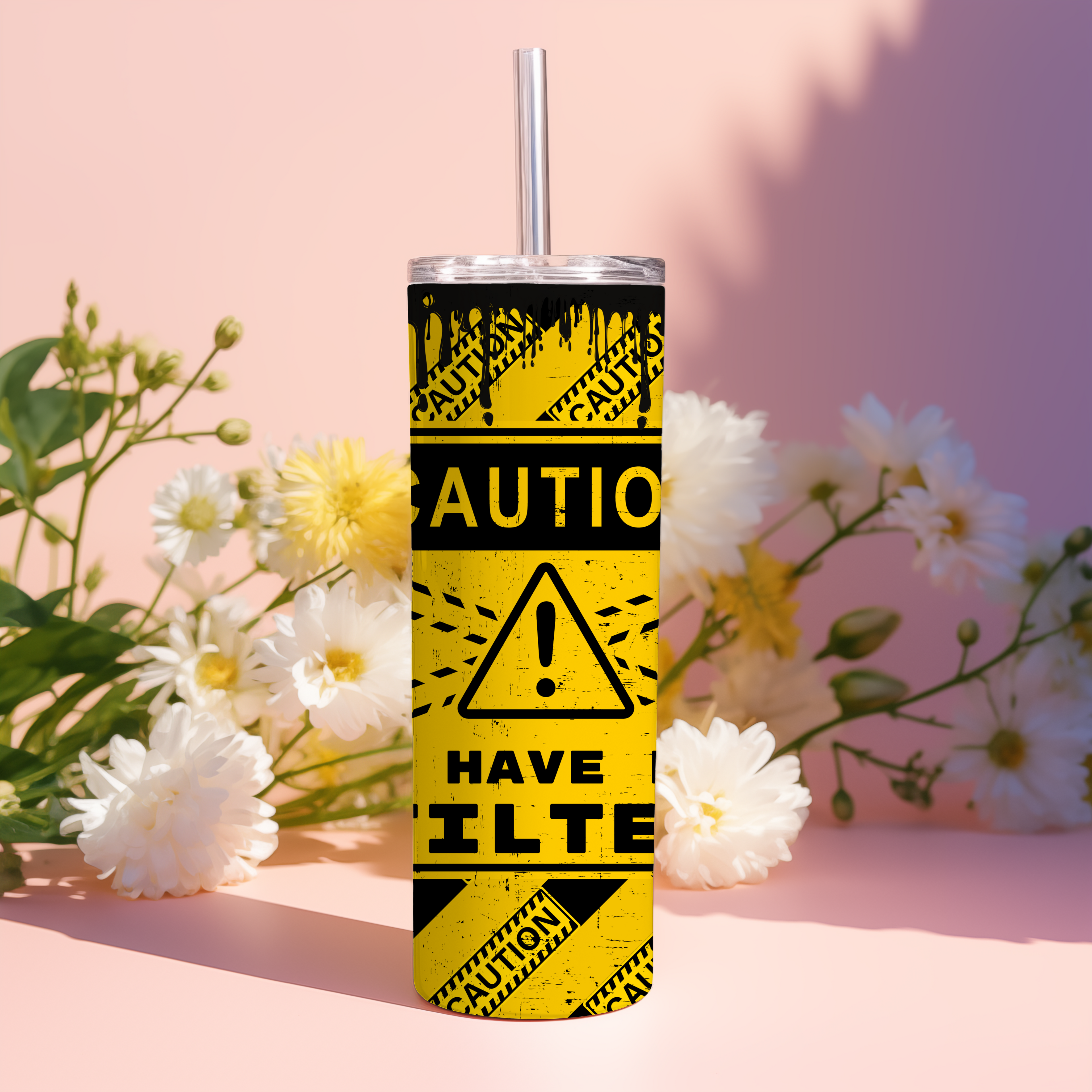 CAUTION I HAVE NO FILTER TUMBLER