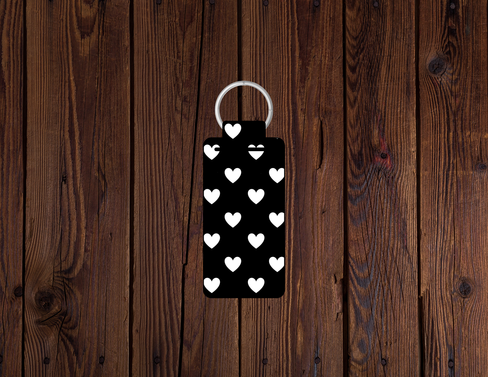 WHITE HEART LIP BALM / LIPSTICK HOLDER