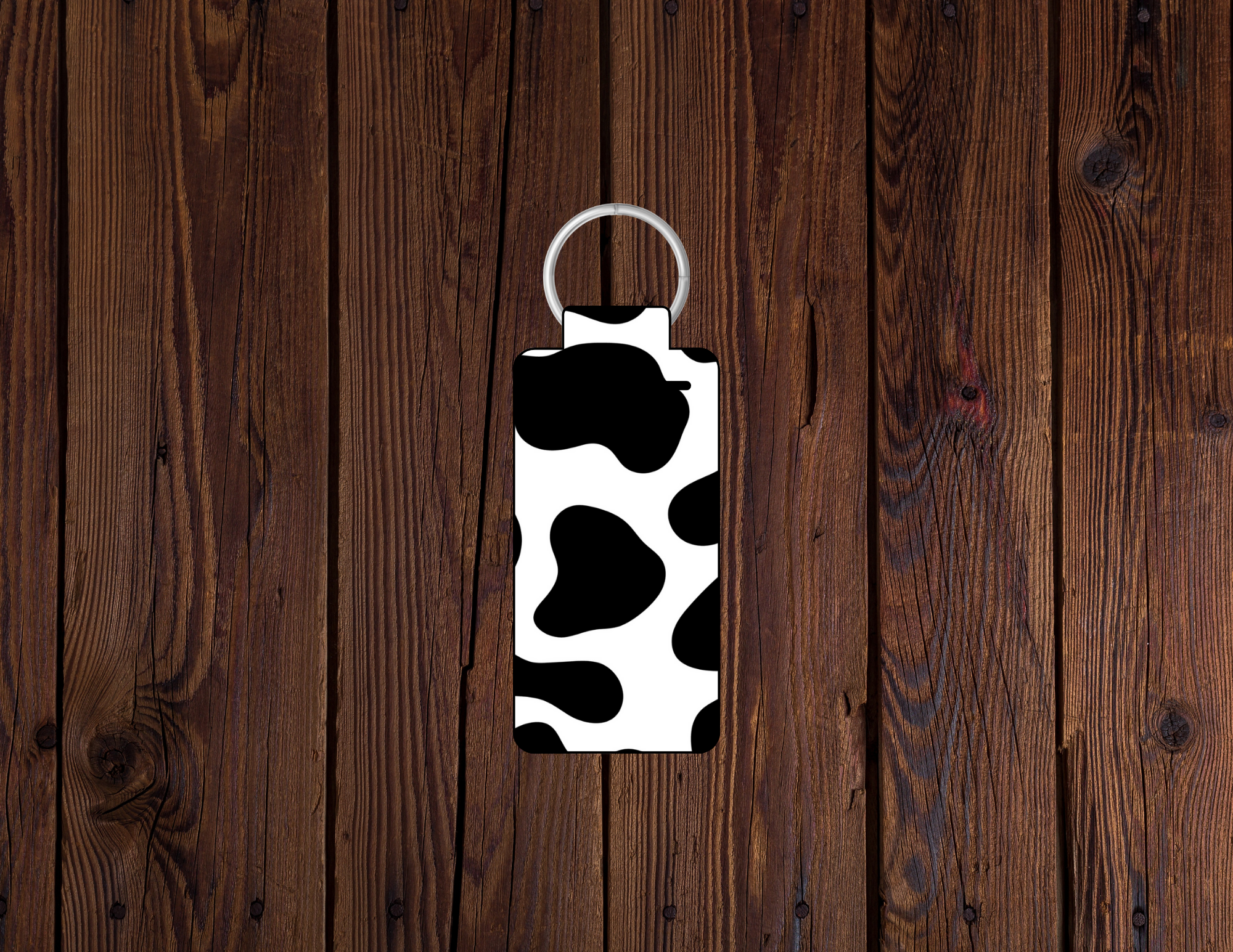 COW PRINT LIP BALM / LIPSTICK HOLDER