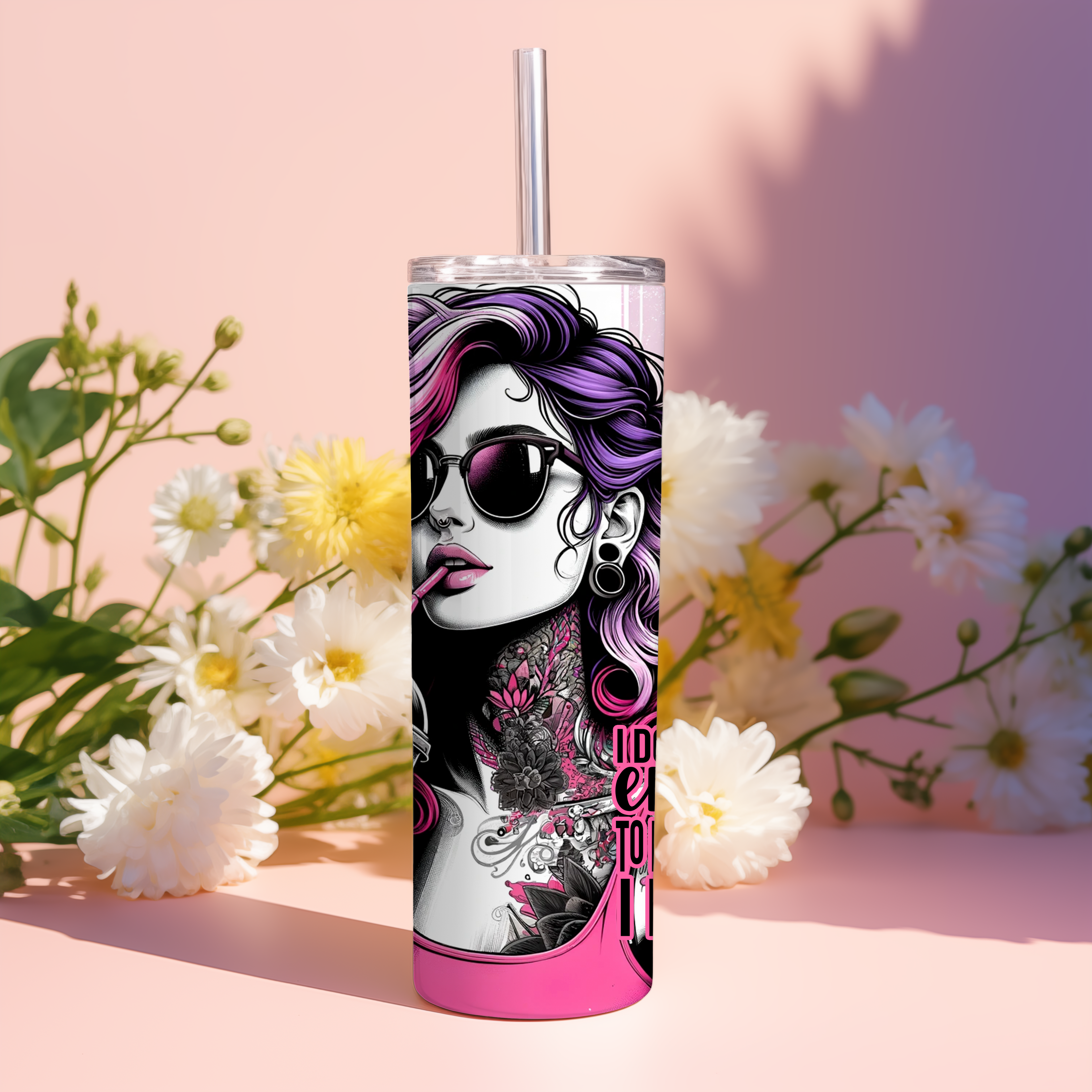 I DON’T HAVE THE ENERGY TO PRETEND I LIKE YOU TUMBLER