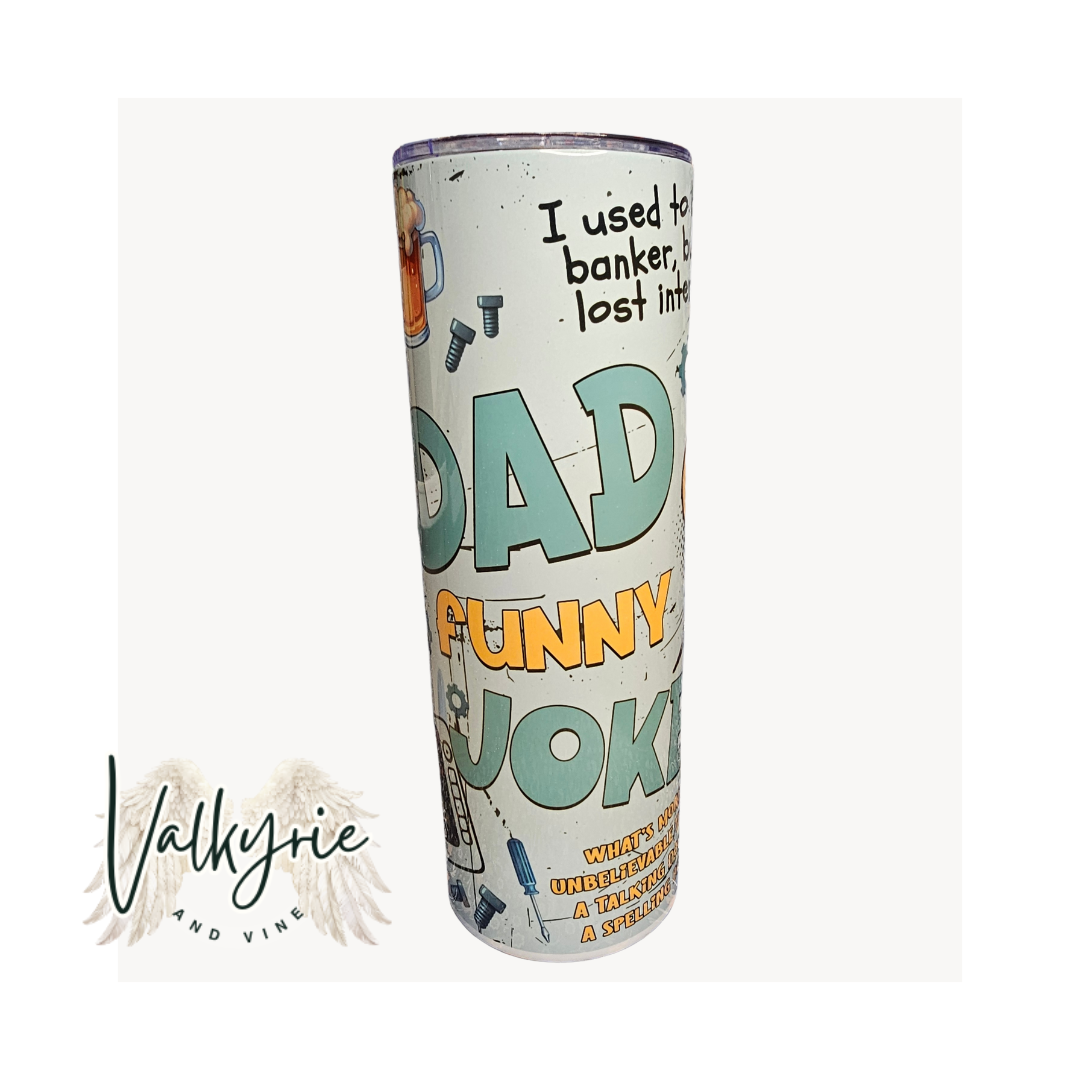 DAD JOKES TUMBLER