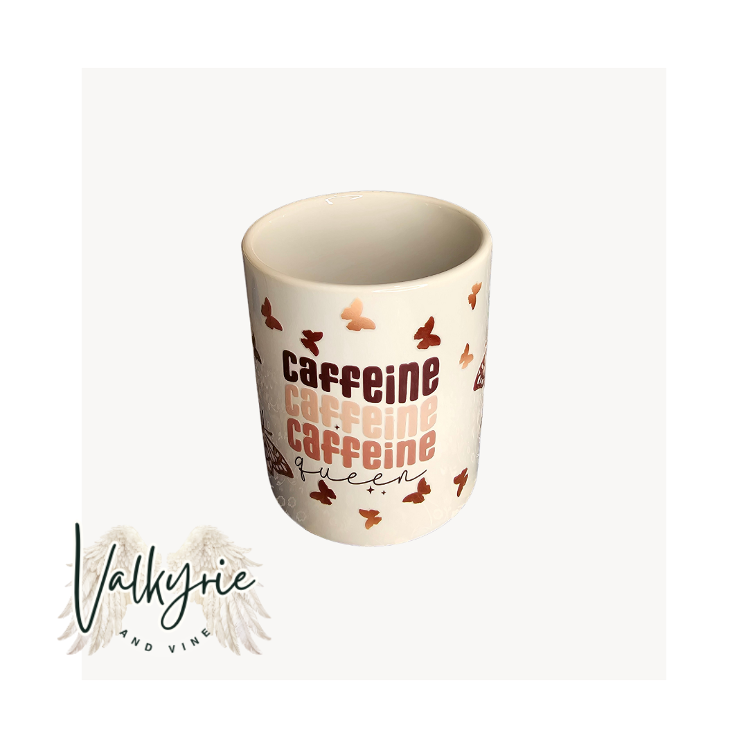 CAFFEINE QUEEN MUG