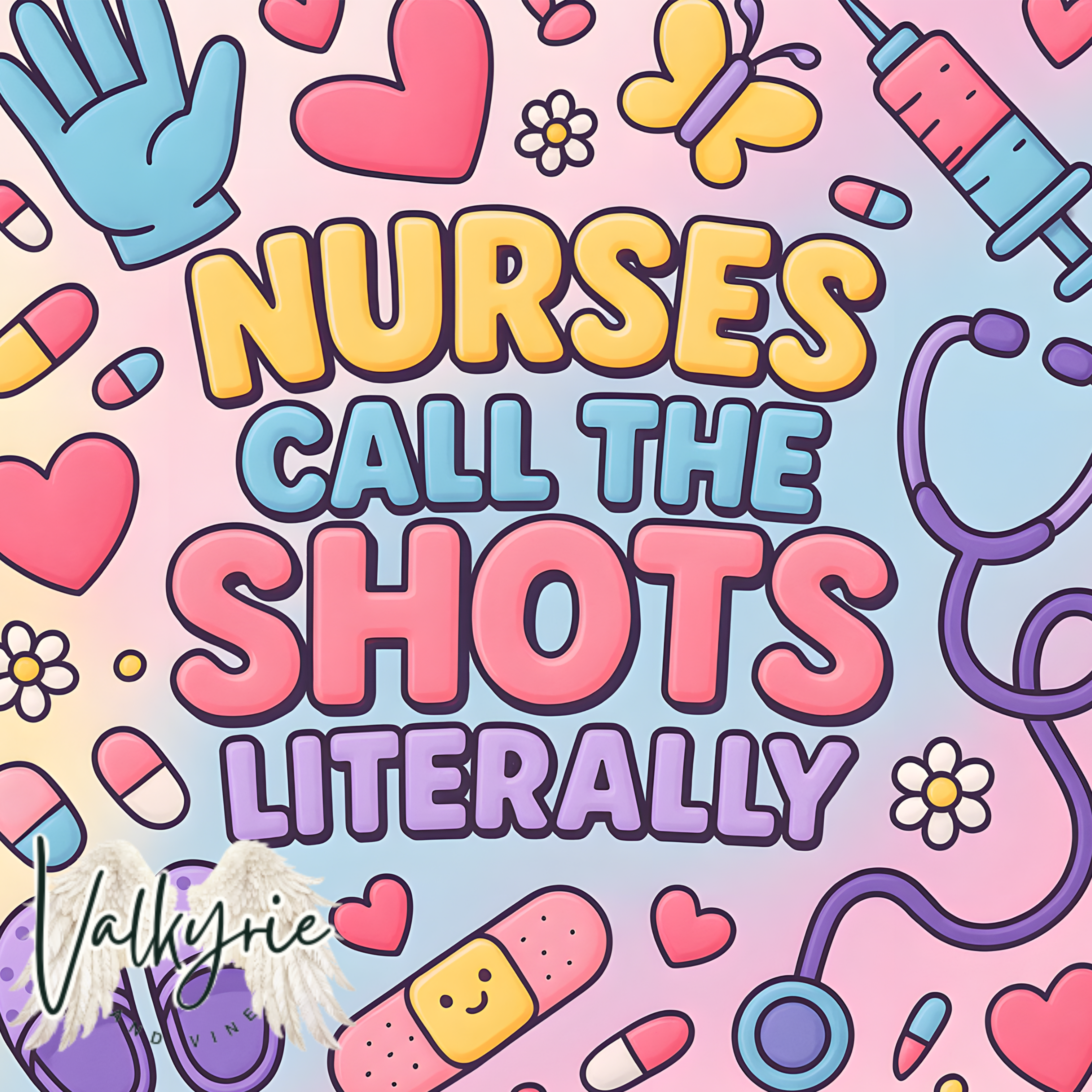 NURSES CALL THE SHOTS TUMBLER