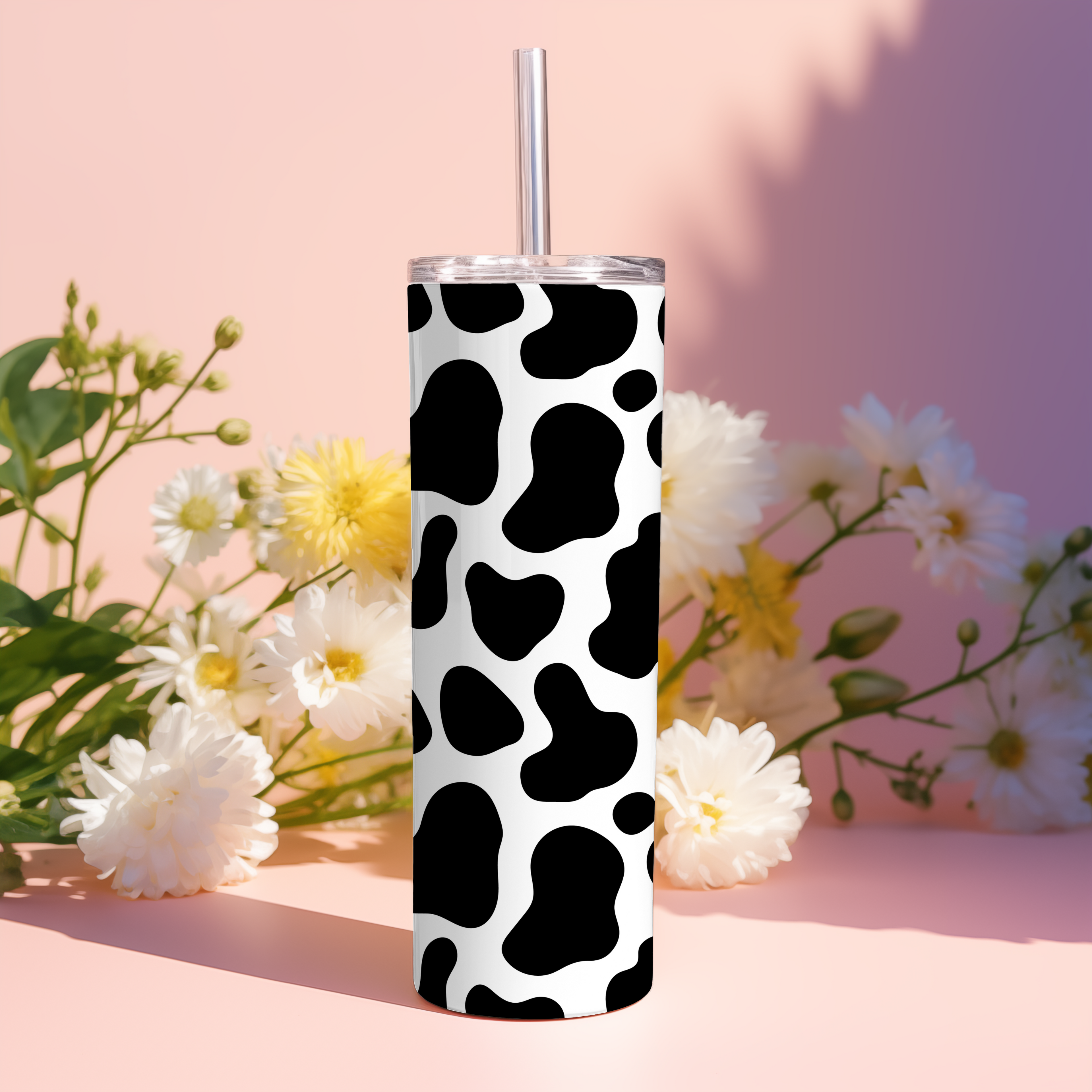 COW PRINT TUMBLER