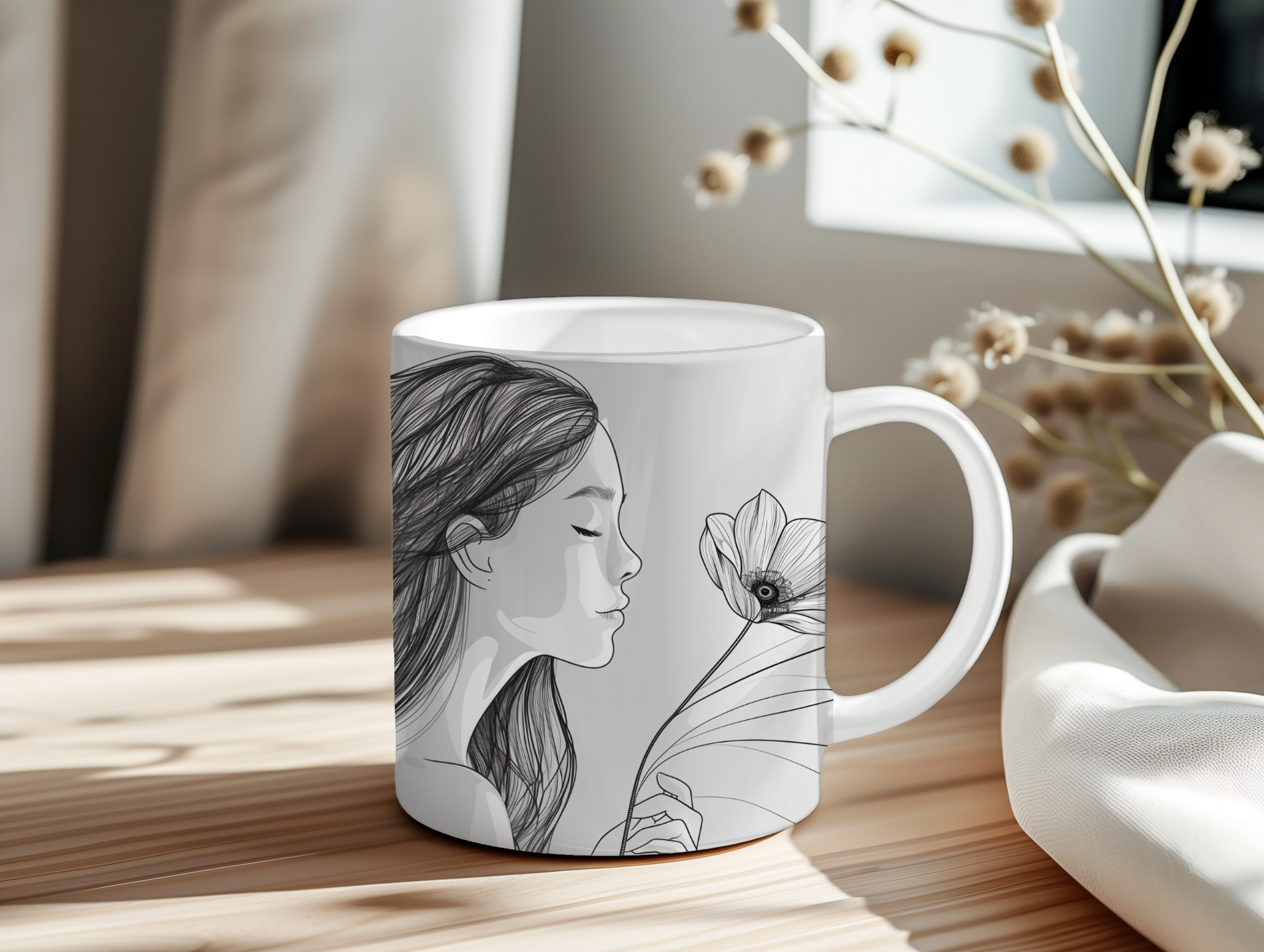WIND IN YOUR HAIR MUG