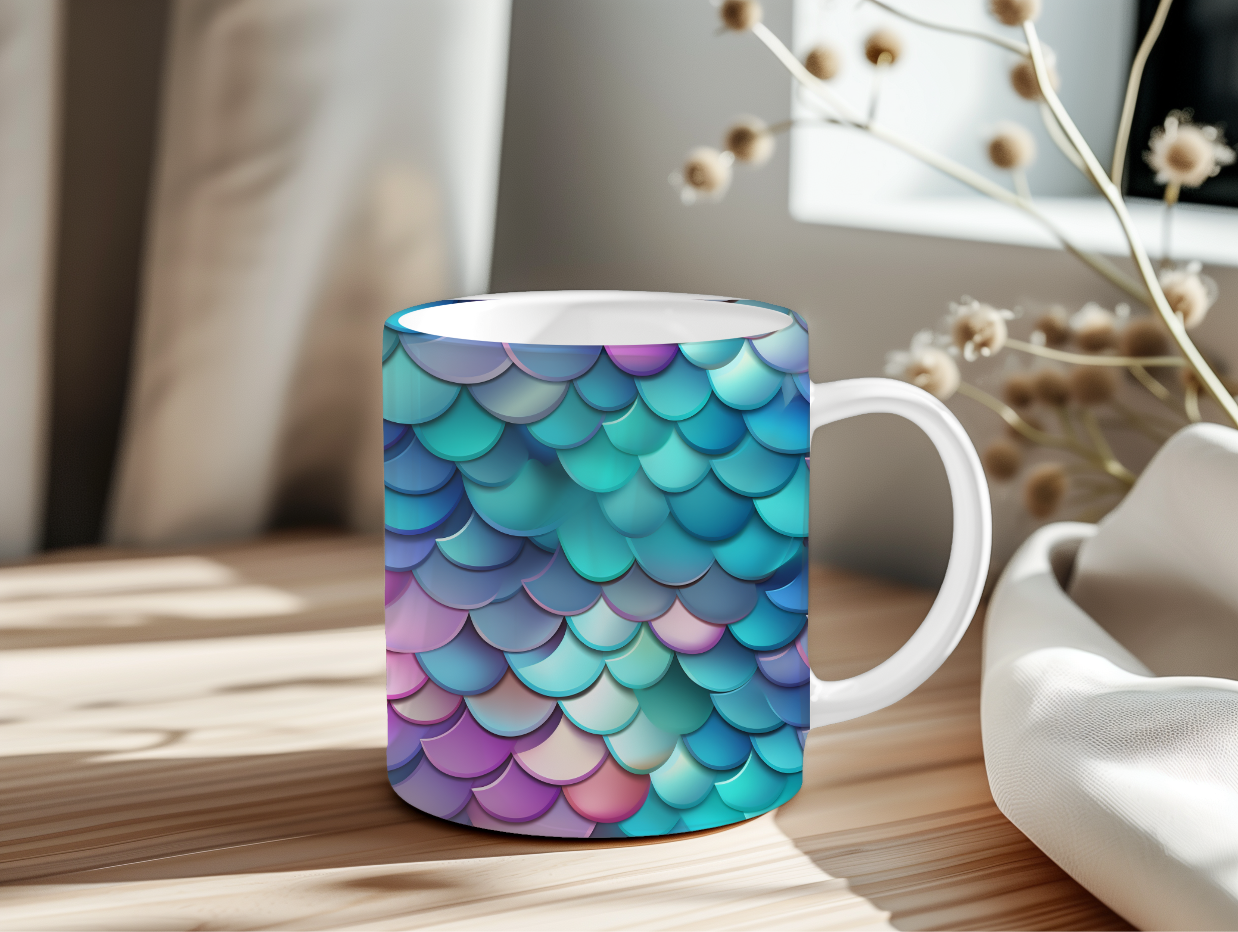 MERMAID SCALES MUG