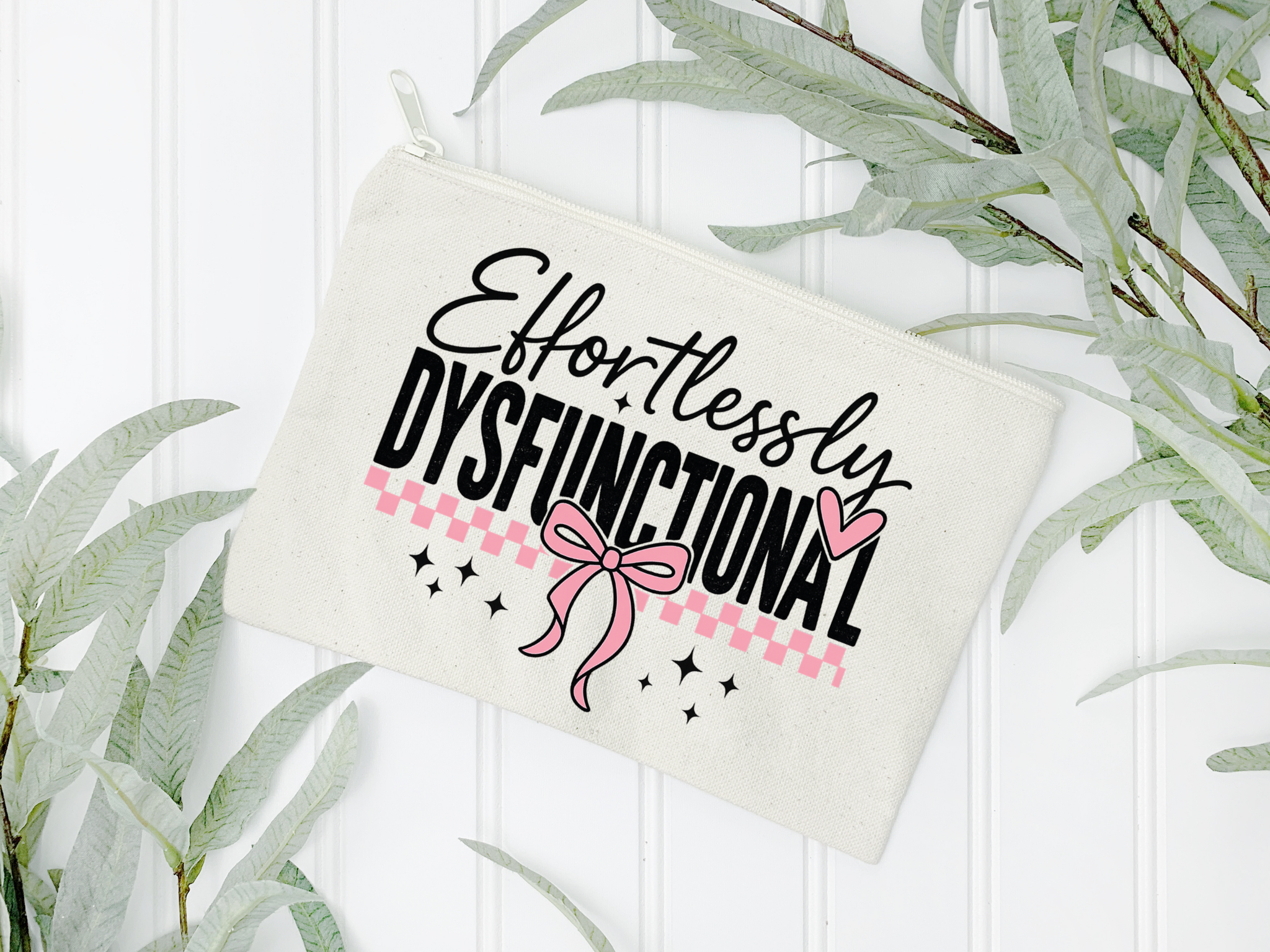 EFFORTLESSLY DYSFUNCTIONAL CANVAS MULTIPURPOSE BAG